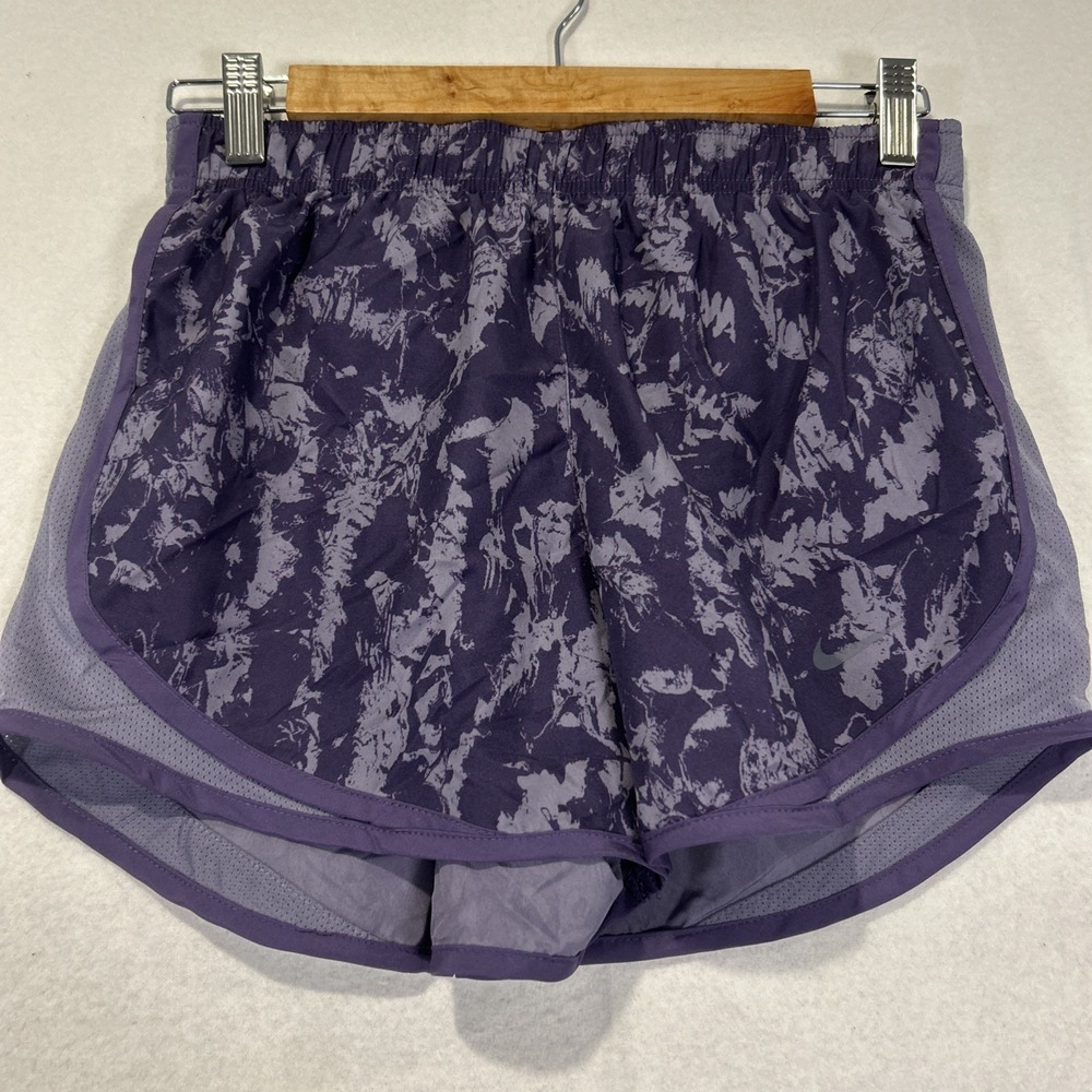 Nike Dri-FIT Running Shorts Womens Small Purple Lined Athletic FZ3482-509